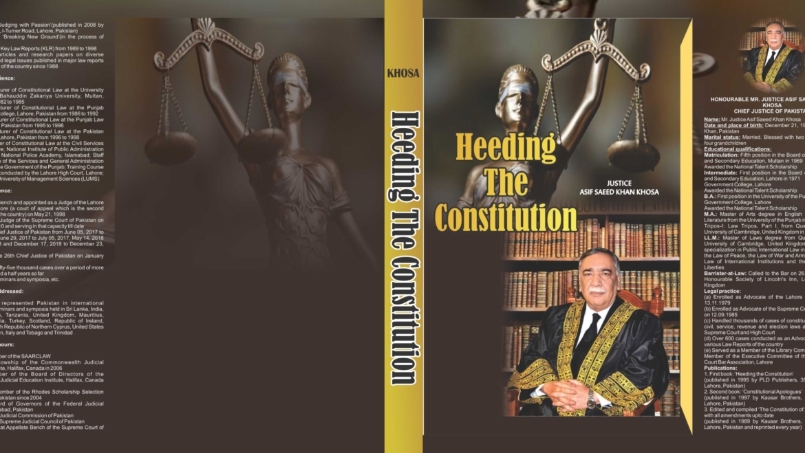 HEEDING THE CONSTITUTION